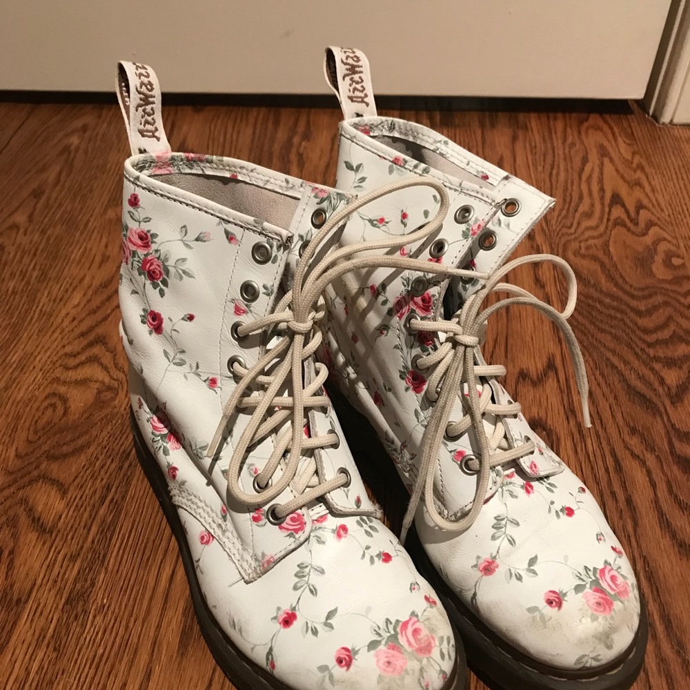 Floral Doc Martens